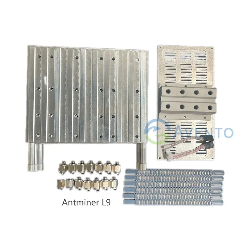 Antminer L9 water cooling plate set,L9 mining machine aluminum water-cooled plate hydraulic cooling system kit