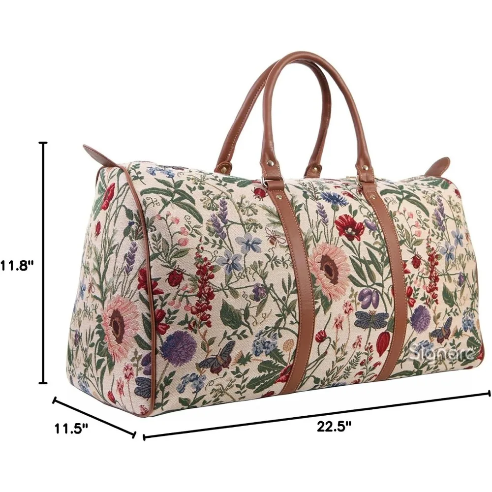 حقيبة نسائية كبيرة من القماش الخشن لعطلة نهاية الأسبوع للسفر وطوال الليل وصالة الألعاب الرياضية والرياضة - حقيبة حمل لأسلوب الحياة النشطة #6