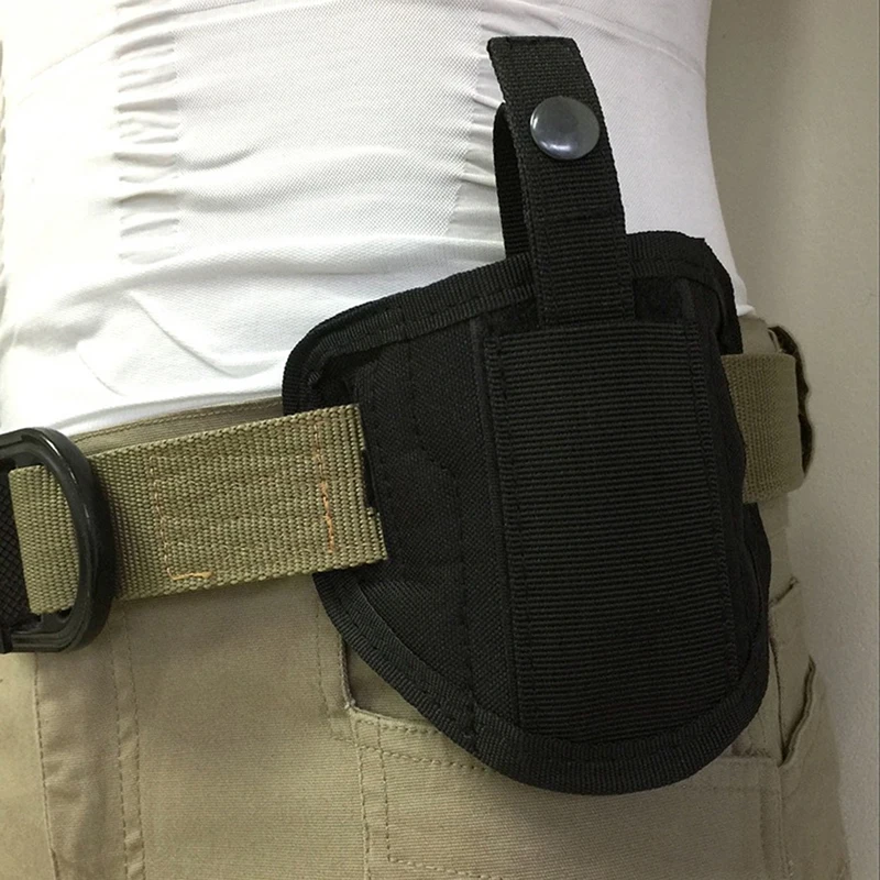 Black Outdoor Leisure Multi-Function Universal Double-Sided Invisible Waist Gun Holster Glock Accessories High Quality