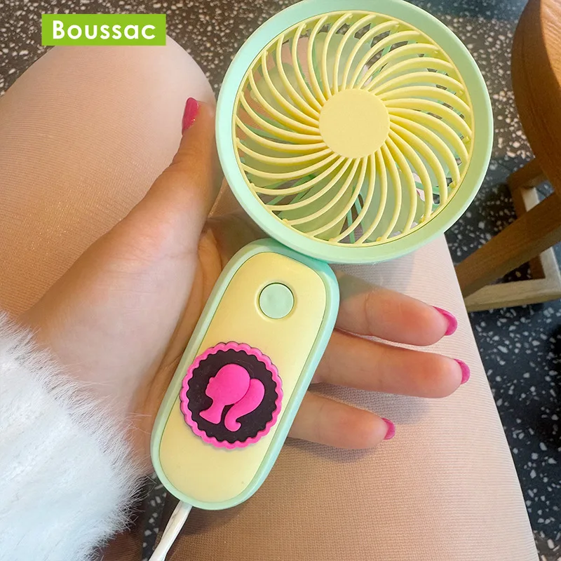 Mini ventilador portátil de mano Love, carga USB, práctico, creativo, pequeño, Catapulta de bolsillo, regalo de boda