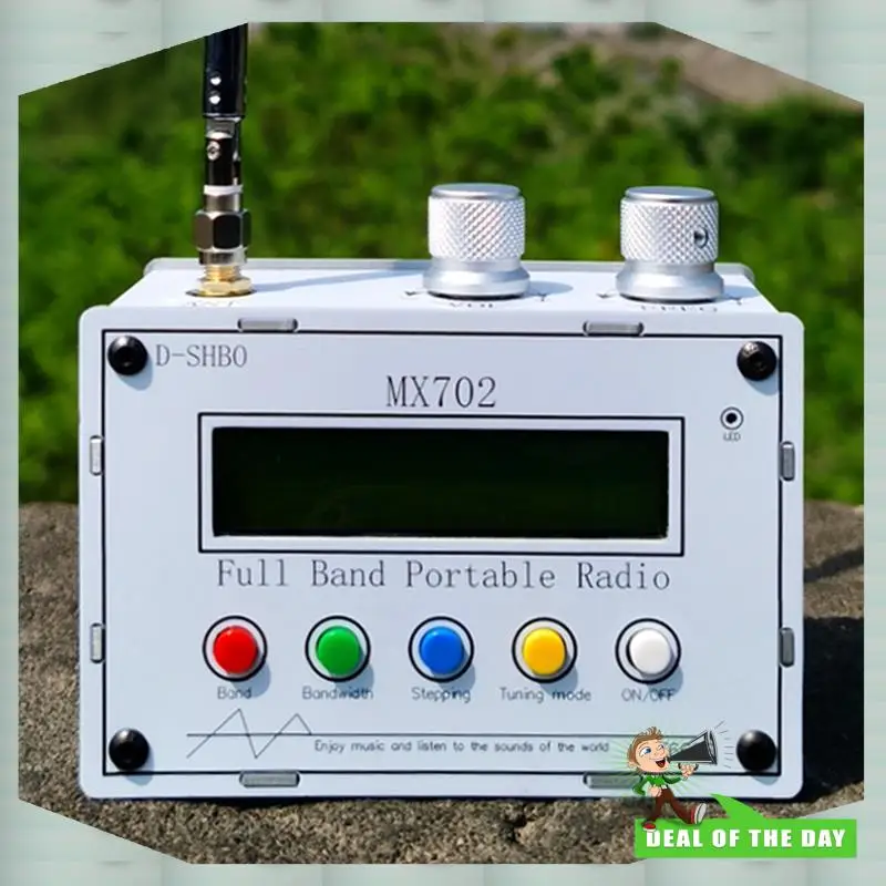 24-Hour Delivery MX702 Portable Full Band Radio TEF6686 LW/MW/SW/FM Stereo Receiver 3.5Mm/Direct Output