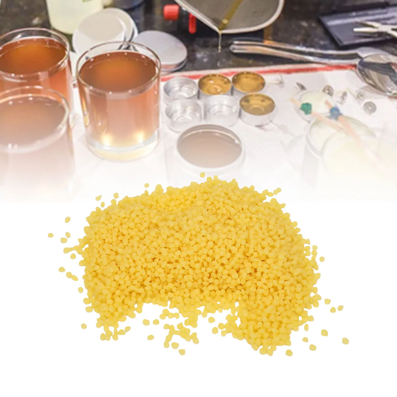 Beeswax Pellets 1000g 100% Pure Beeswax for Candle Making DIY Creams Lip Balm Soap Making Supplies Beeswax for Candle Making