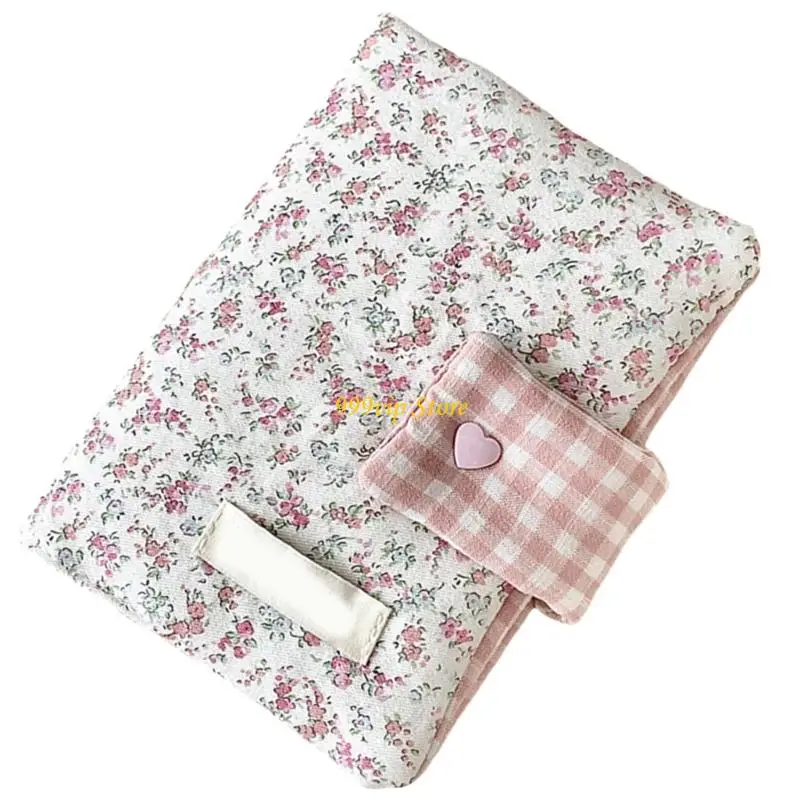 C90C Floral Imprimé Note à imprimé esthétique Noteuse papeterie Notes papeterie Floral Modèles Note journal