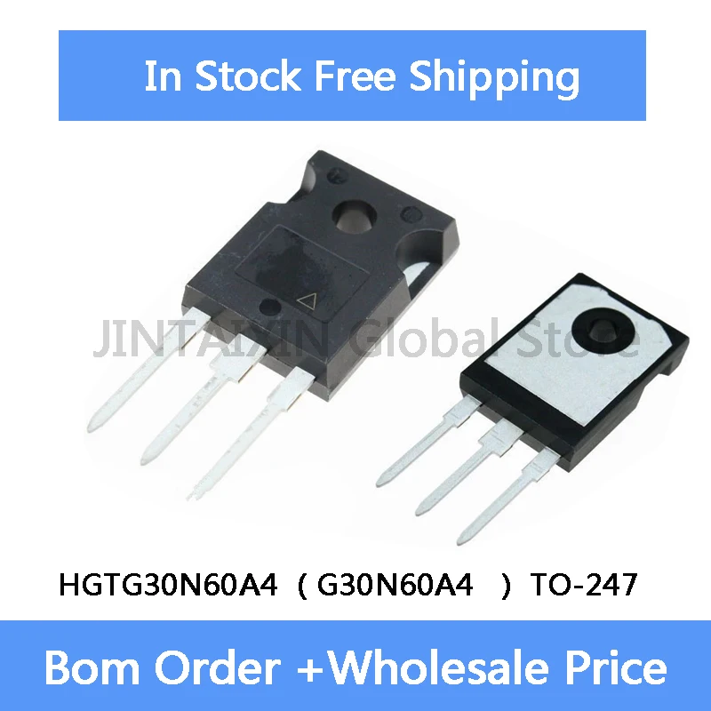 

5 шт. HGTG30N60A4 G30N60A4 30N60A4 TO-247 микросхема в наличии, оптовая продажа