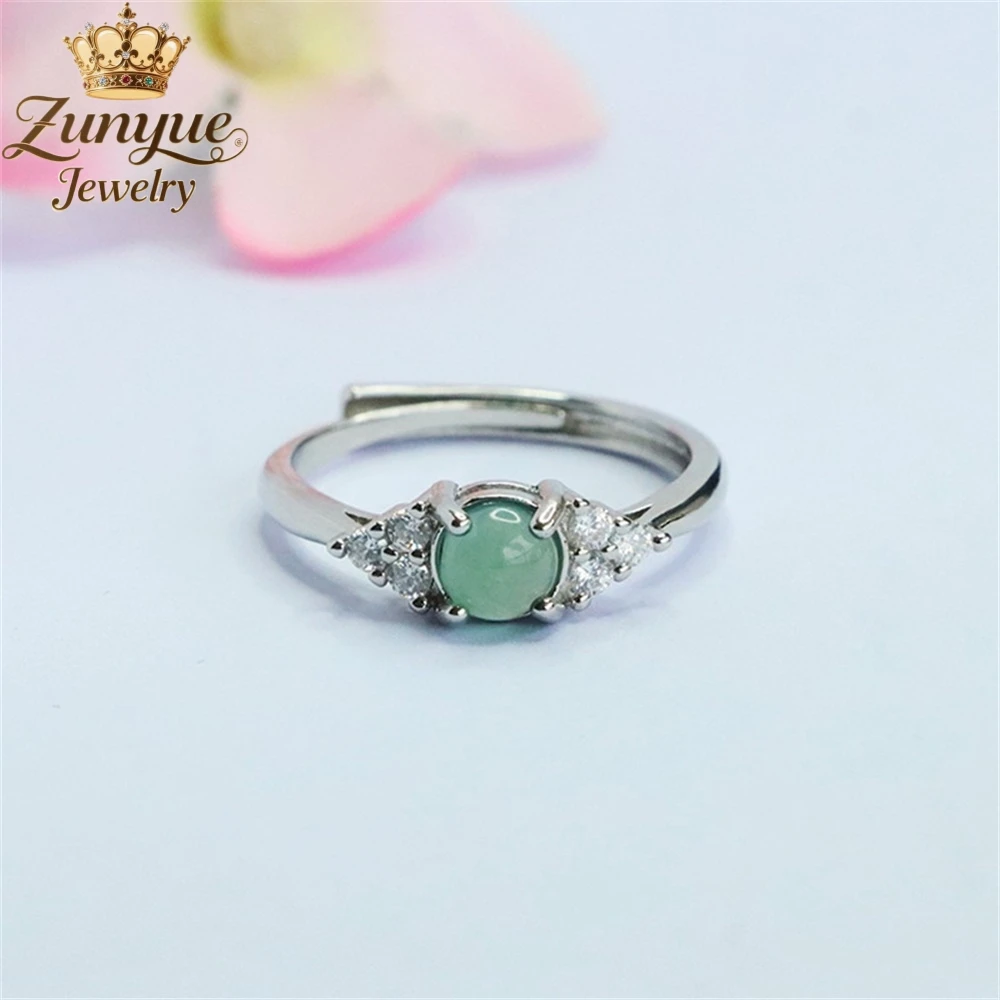 

Посеребренное кольцо с натуральным синим водным нефритом и яйцом для лица, ювелирные изделия класса люкс, модные украшения, изысканные элегантные подвески, популярные