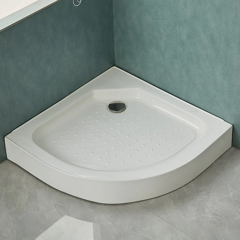 Shower room base chassis integrated base waterproof bottom basin acrylic dry and wet separation RV arc fan rectangle