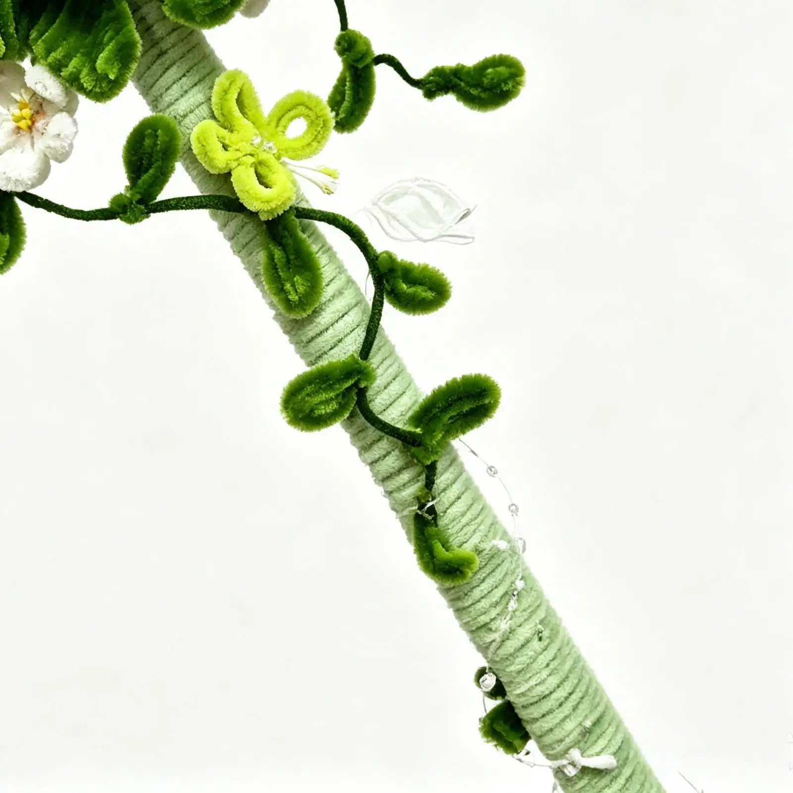 Pipe Cleaner Flower Craft Set Fine Motor Skills Building Complete Pipe Cleaner Crafting Set For Boys Girls Teens Students