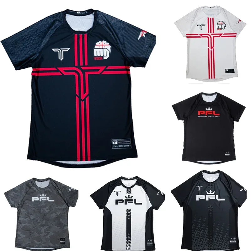 New Adult Kids Boxing Style T-Shirt Summer Short Sleeve Casual Sports Fan Top