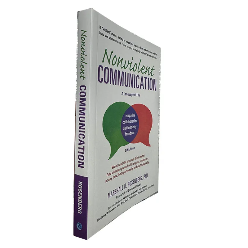 Comunicación no violenta: un idioma de la vida Libro de bolsillo en inglés