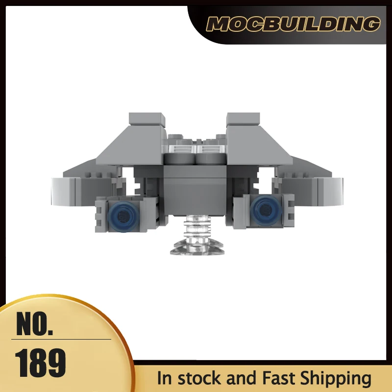 Space Movie Model Micro Battlestar MOC Building Blocks Starfighter Spaceship DIY Technology Bricks Assembly Toys Xmas Gifts