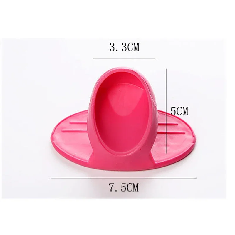 Kitchen Dishes Silicone Oven Heat Insulated Finger Glove Microwave Oven Mitts Silicone Non-slip Holder Kitchen Accessories