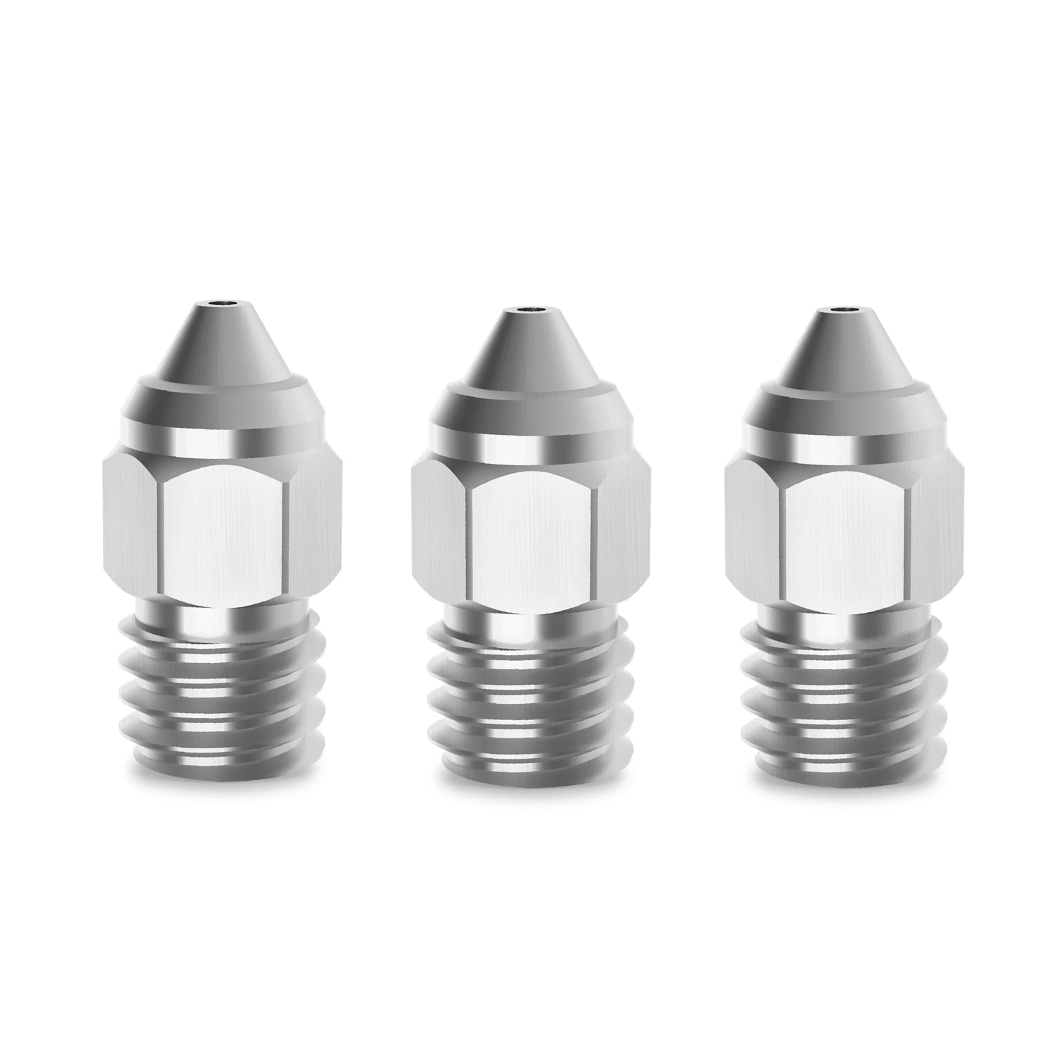 3pcs Upgade MK CR6 SE Plated Brass Nozzle 0.4mm for Creality CR-6 MAX , CR5 PRO, Ender 3 CR10 V2 V3 Ender 5  3D Printer