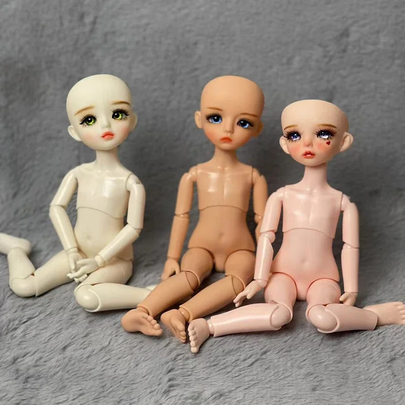 30cm Male Dolls Female Dolls Handmade Makeup Doll Head or Whole Doll 1/6 BJD Doll, Toys for Girls, Dolls for Girls