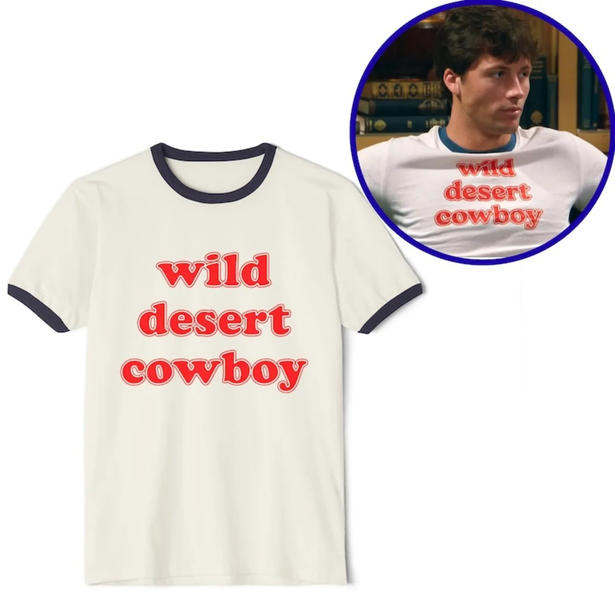 Rob Rausch The Traitors Wild Desert Cowboy Shirt Unisex Graphic Tee Western Style Casual Top for Men Women