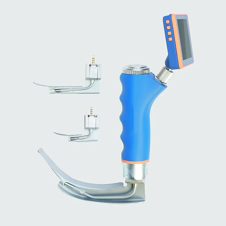 

6 Size Blades Reusable Pediatric Video Laryngoscope With 3 Inch LCD Display