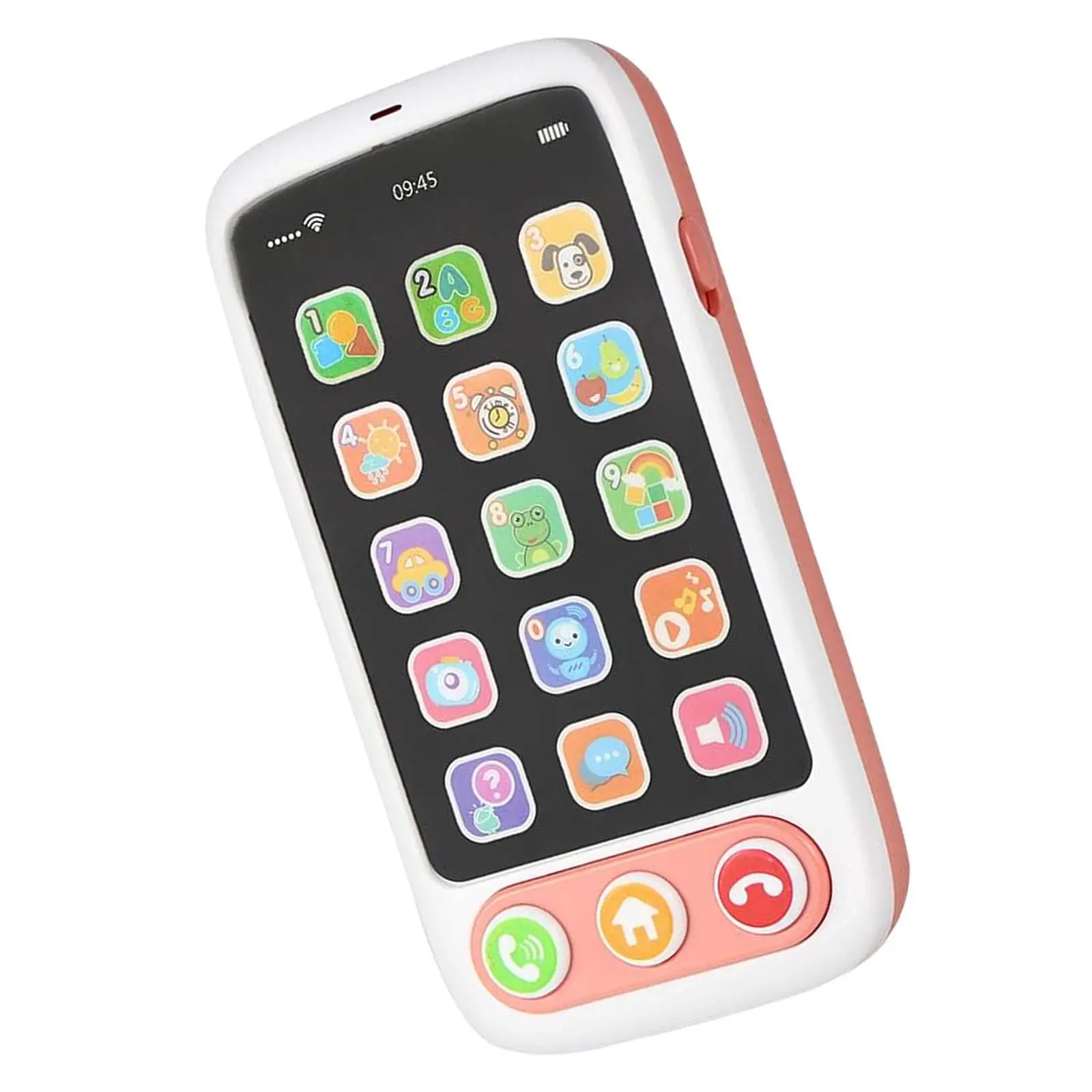 Mini Téléphone Portable avec Lumières et Musique pour Enfant, Jouet d'ApprentiCumbria Musical, Cadeau Présв