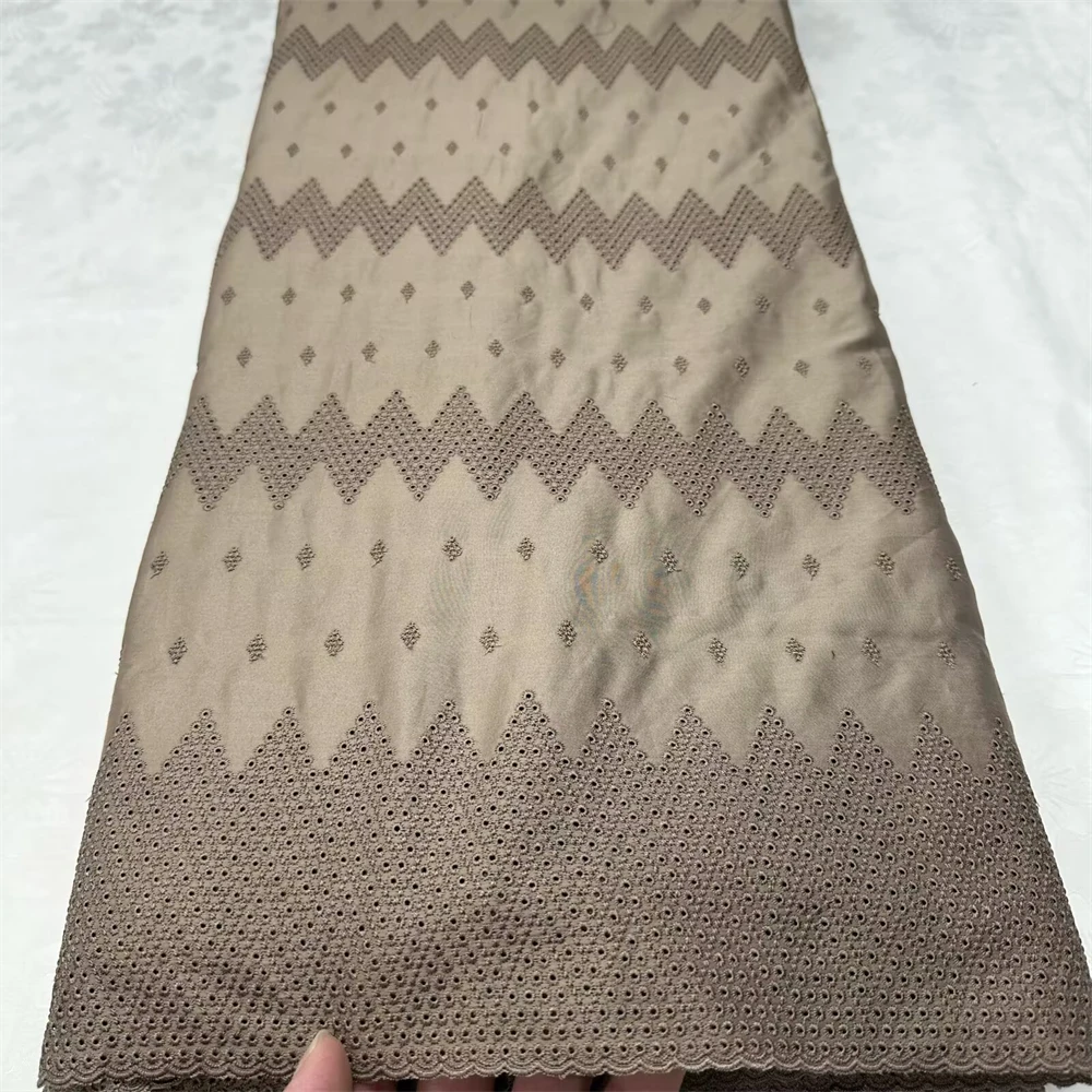 

Swiss Voile Lace 100% Cotton Men Lace Luxurious Embroidery White Polish Lace Fabric African Nigerian Lace 5 Yards