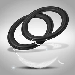 8inch Loudspeaker Speaker Surround Repair Rubber Woofer Edge Repair Parts 2pcs