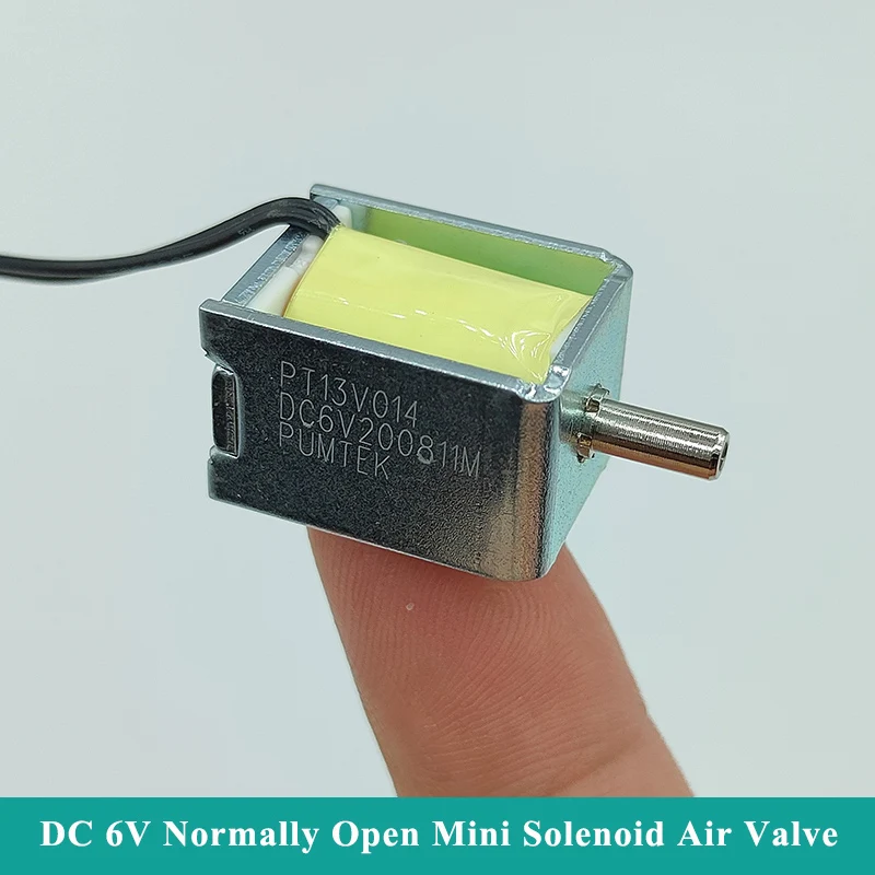 DC 5V 6V Normalmente Aberta Micro Válvula De Ar Mini Válvula Solenóide De Escape Elétrico DIY Eletrônico Esfigmomanômetro Monitor De Sangue