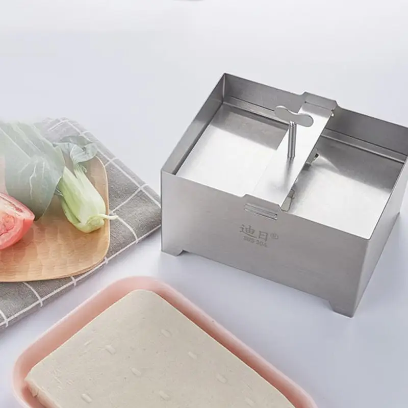 Paneer قالب الفولاذ المقاوم للصدأ Paneer الصحافة صندوق إزالة جزء المياه الصحافة غسالة صحون آمنة Paneer الضغط ل Paneer محلية الصنع