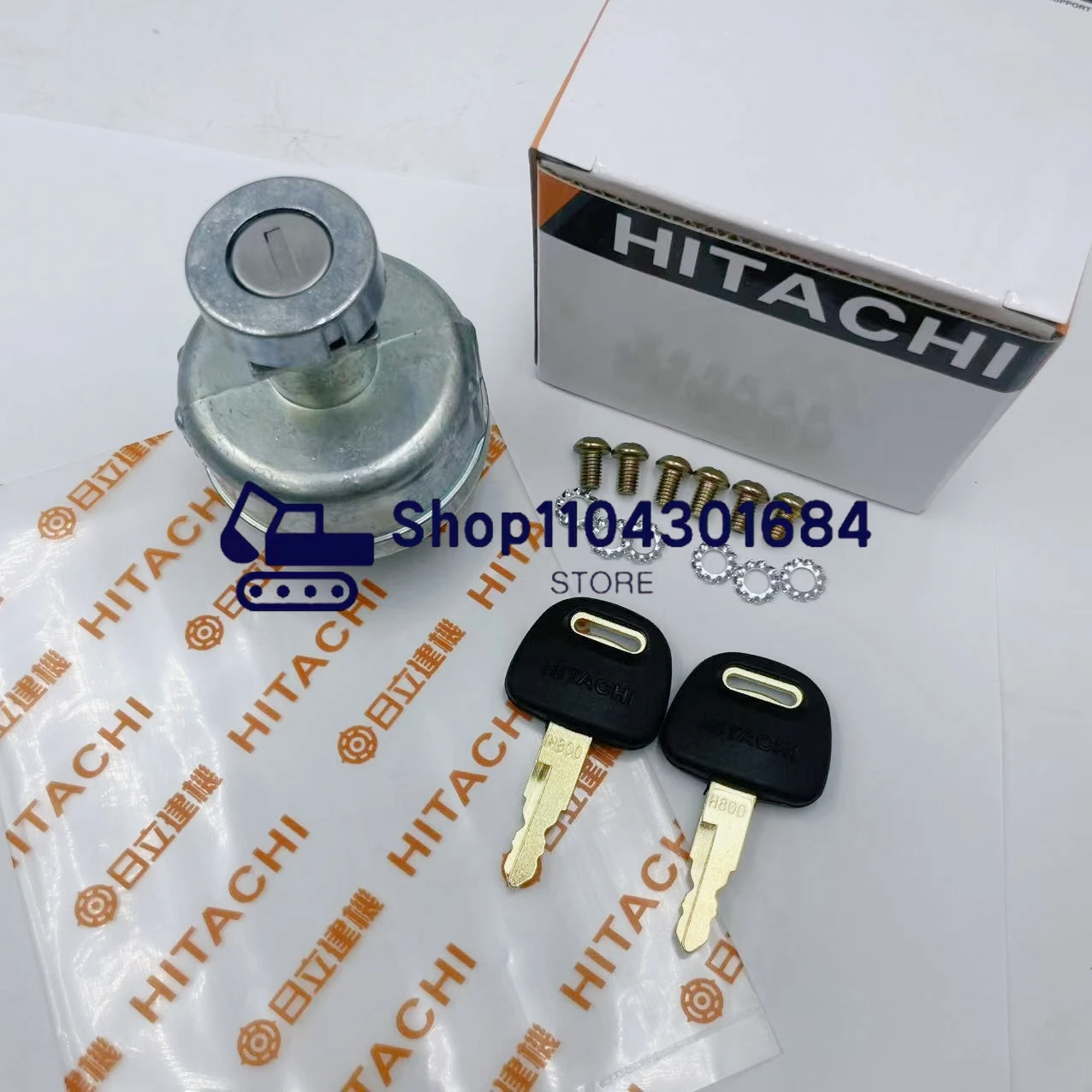 Para HITACHI ZX EX120/200/240-1-2-3 inyección directa inyección eléctrica excavadora interruptor de encendido cerradura de puerta eléctrica starte