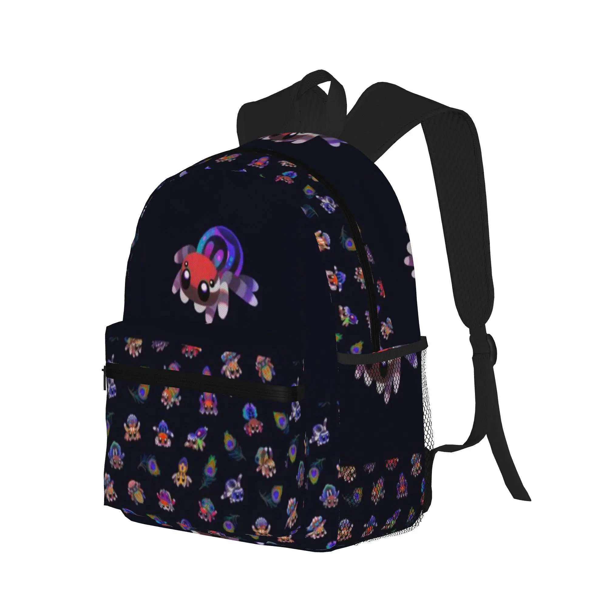 Peacock spider  Casual Backpack for Students and Adults Bag