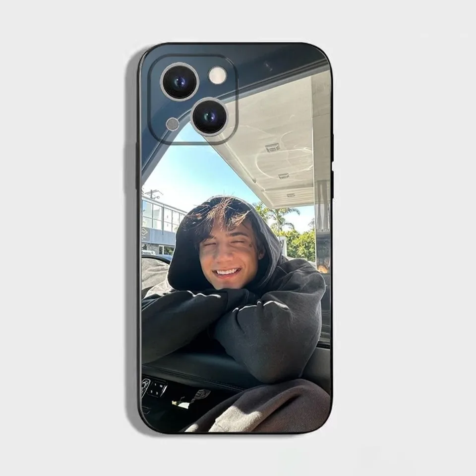 Funda para teléfono del cantante J-Jxdn J-Jaden Hossler para iPhone 16,15,14,13,12,11 Plus, Pro Max, XS, X, XR, SE, Mini, 8,7, silicona suave negra 2