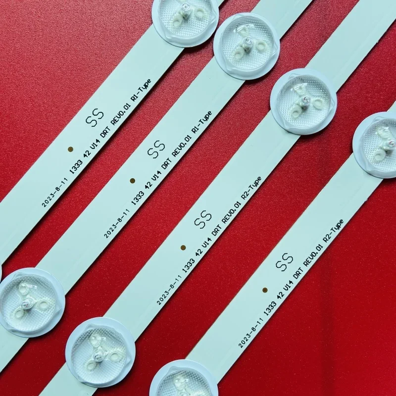 8 PCS New LED Backlight Strip For P hilips TV 42PFH5609/88 42PFT5609/60 42PFT6309/60 6916L-1455A 42