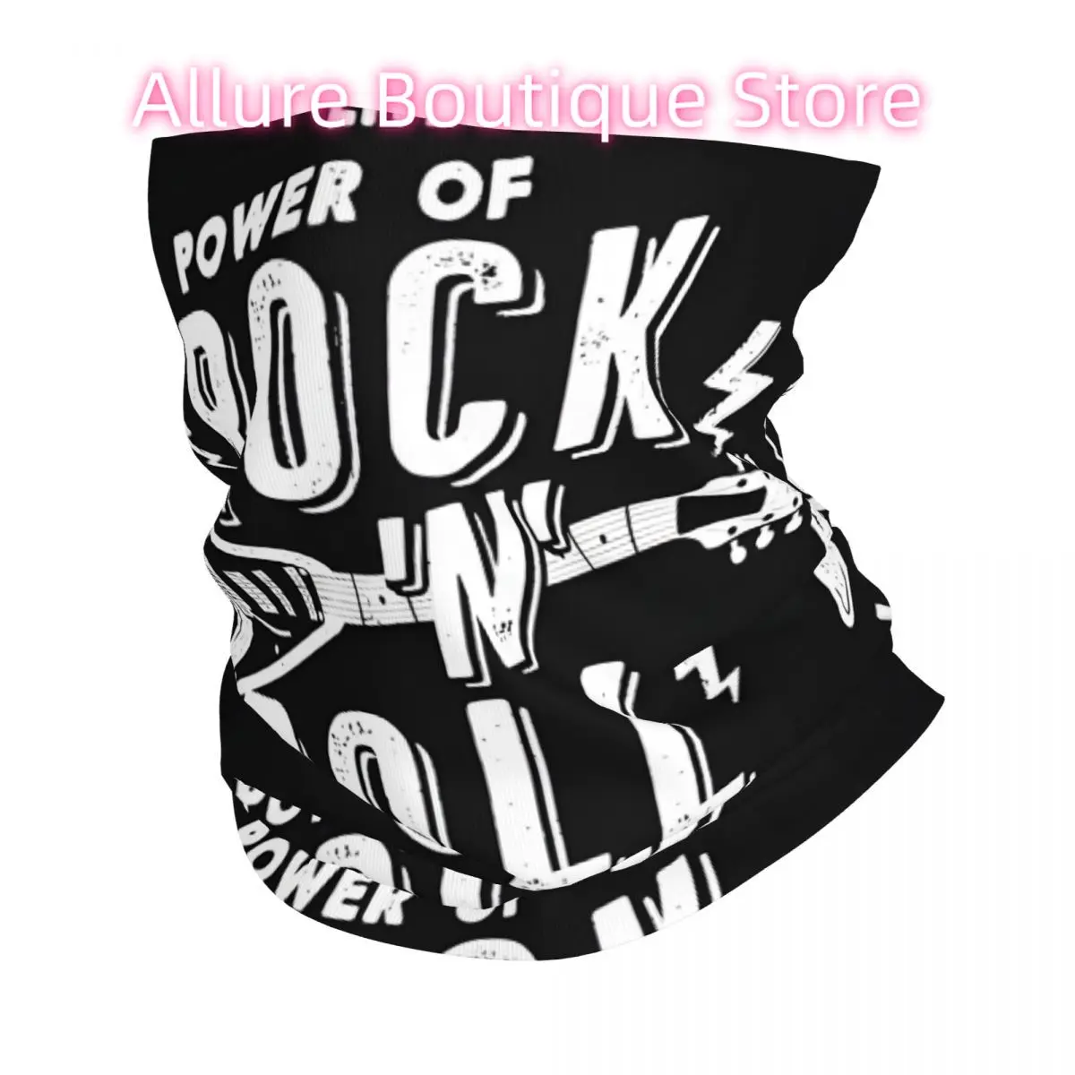 خمر روك أند رول الموسيقى باندانا غطاء الرقبة التفاف وشاح بالاكلافا ركوب الدراجات للجنسين الكبار تنفس