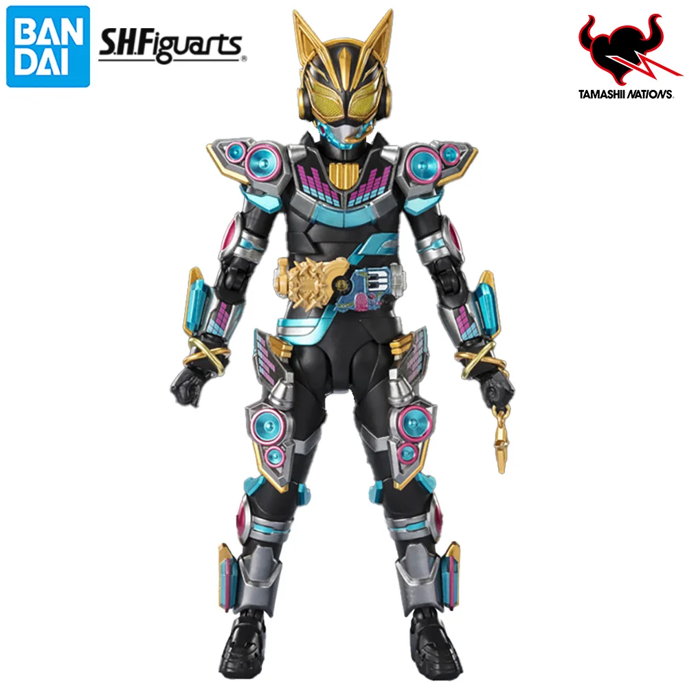 Original NEW Bandai S.H.Figuarts Kamen Rider NA-GO (FEVER BEAT FORM) 14cm Tamashii Exclusive SHF Anime Action Figure Model Toys