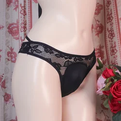 Men's Panties Hiding Lace Panties Shaping Briefs Crossdress Underwear For Hot Man Transgender Slips And Thongs Men Underpants