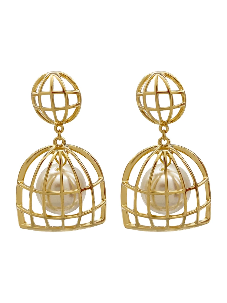 

Birdcage premium earrings women's earrings