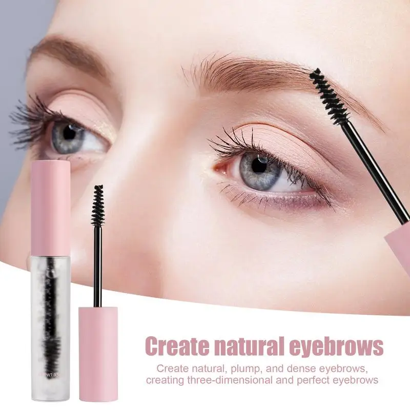 Gel sellador de cejas para mujeres y niñas, máscara de pestañas, Gel a prueba de sudor, impermeable, maquillaje moldeador de cejas