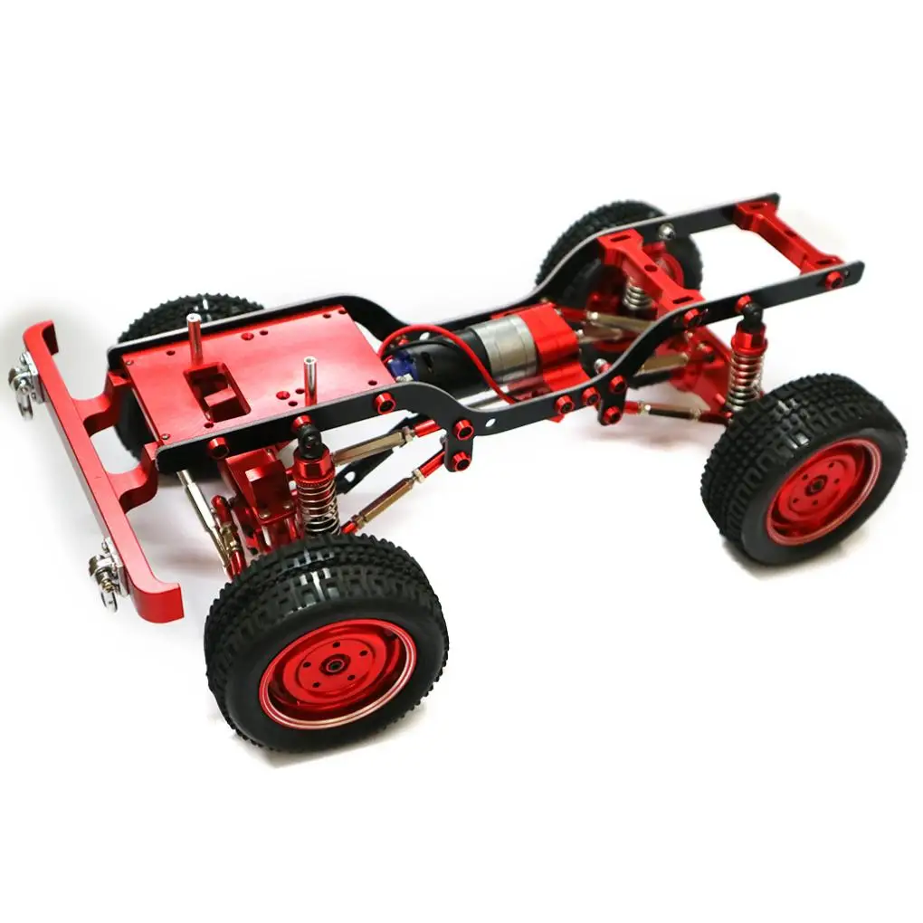 

Aluminum Alloy 1/12 Car Frame RC Upgrade Part 1pcs Strong Chassis Frame For MN D90 RC Car Part RC Car Accessories Red