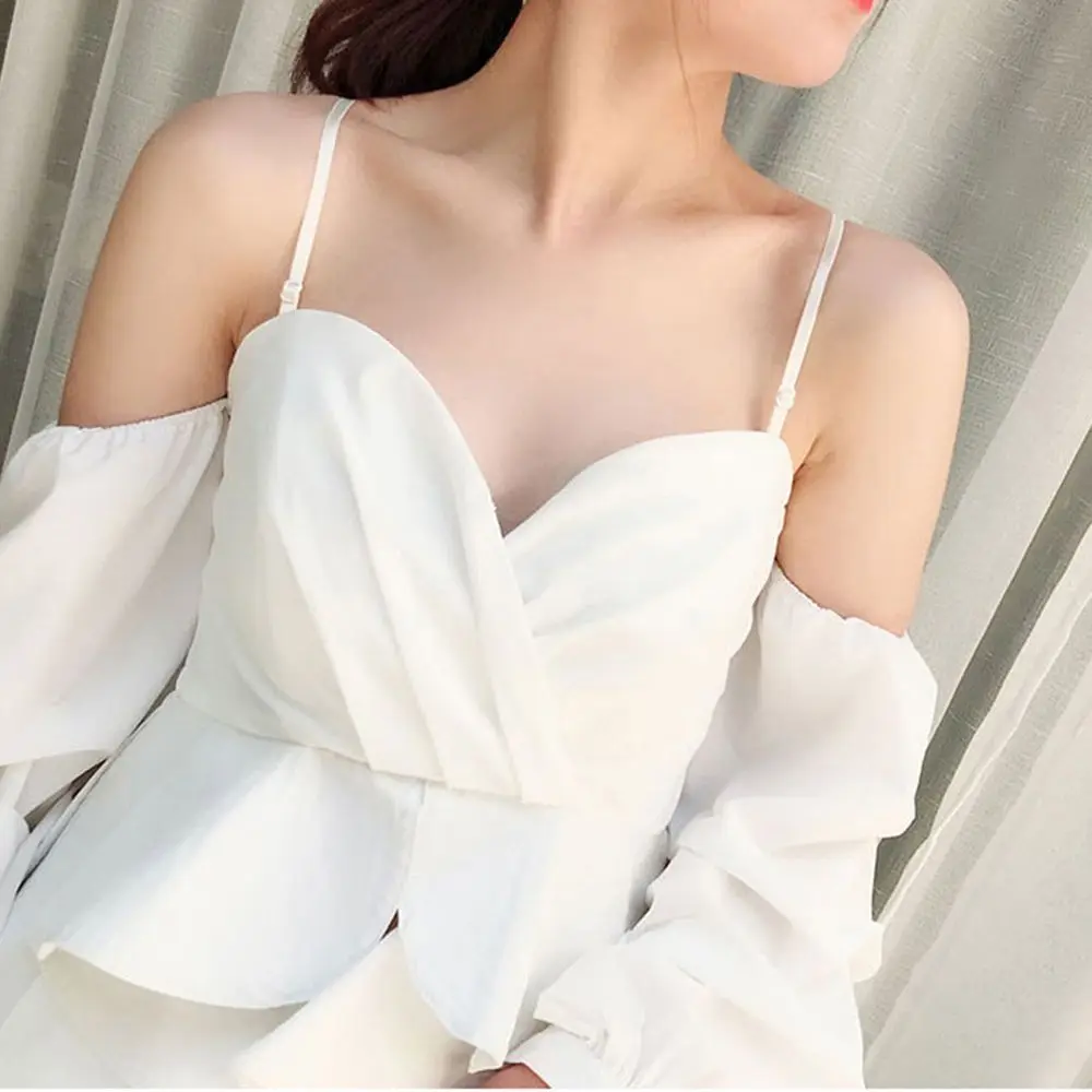 Mariage couleur bonbon élastique été bandoulière intimes accessoires Invisible soutien-gorge sangle soutien-gorge accessoires