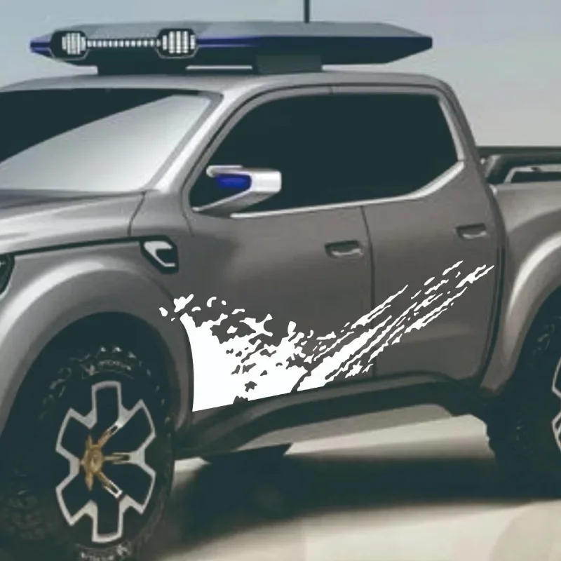 لرينو داستر أوروتش بيك اب ملصقات جانبية للباب |   شارات ديكور رسومات الشاحنة سبلاش الجرونج |   أغطية صندوق السيارة من الفينيل |   الوصول التلقائي