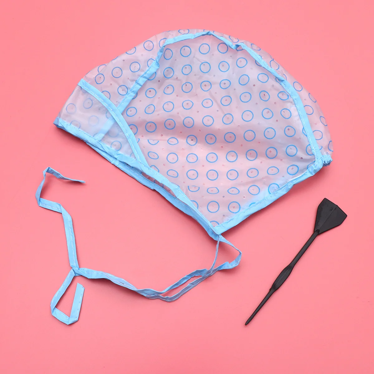 14Pcs Hair Coloring Dye Cap Set High Grade Plastic Disposable Waterproof Film Professional Salon Dyeing Color Tool Brush Kit - Image 2
