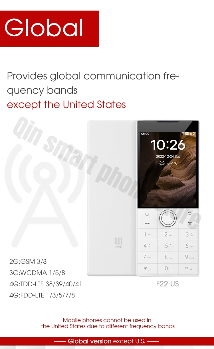 Duoqin F22 Android 11 Google Version MTK6739 1700mAh 2G 16G Mini Smart TouchScreen 4G Mobile Phone No Camera