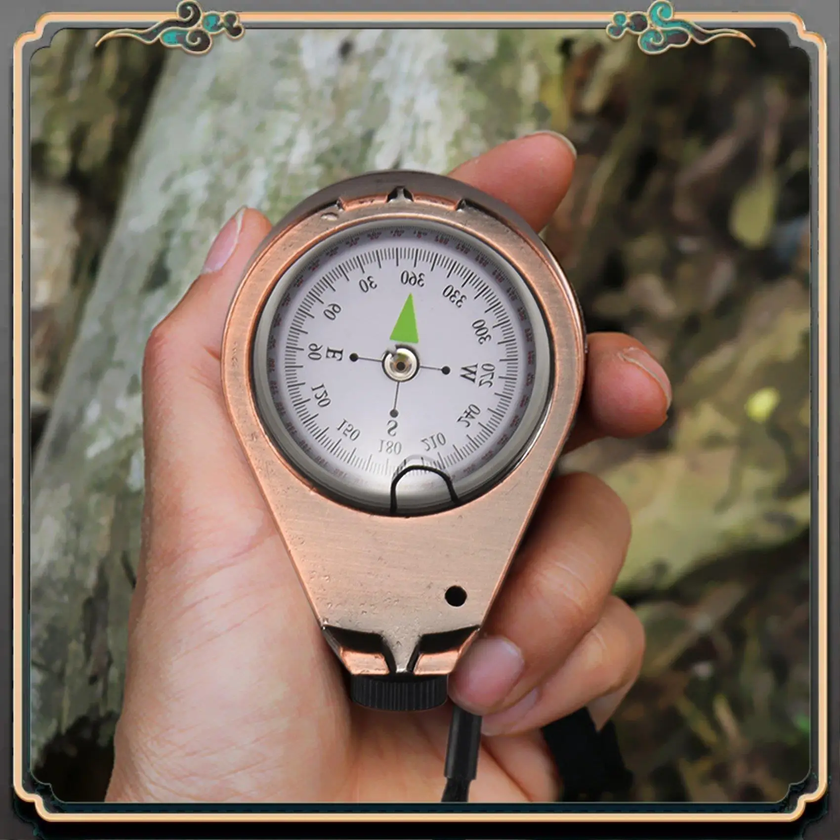 

Premium Compass Classic Accurate Waterproof Shakeproof For Hiking Camping Motoring Boating Backpacking Mountaineering Exploring