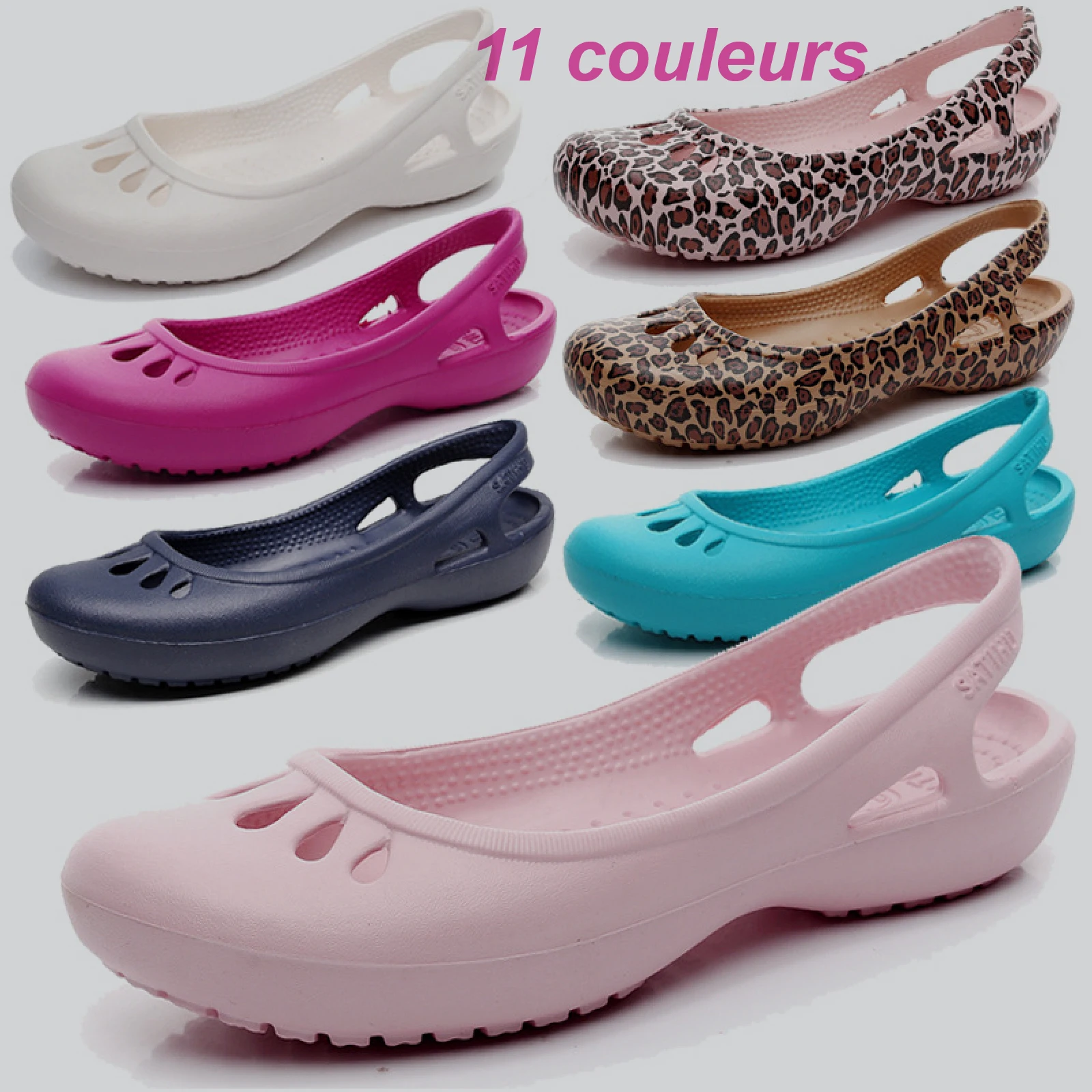 Sandales EVA femme ultra-légères:Respirants,doux,élastiques,imperméables,antidérapants,faciles à nettoyer,polyvalents et élégants.Parfaits pour le travail,les déplacements,l’extérieur,la maison,les courses,la piscine,l