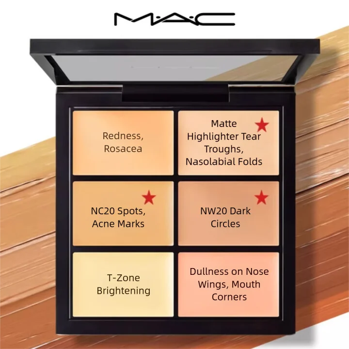 M·A·C Studio Fix Conceal & Correct Palette Light 6g - 8HR Longwear, Full Coverage & Natural Finish Make Up
