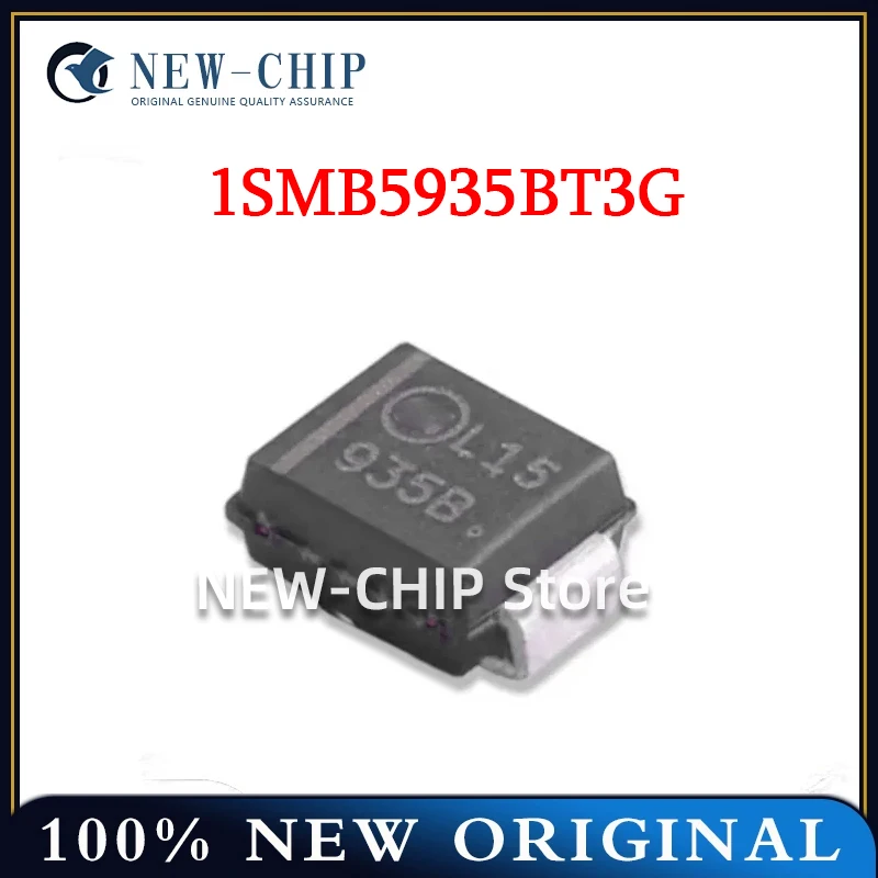 5PCS-200PCS/LOT  1SMB5935BT3G    935B  3W   27V  SMB  New Original