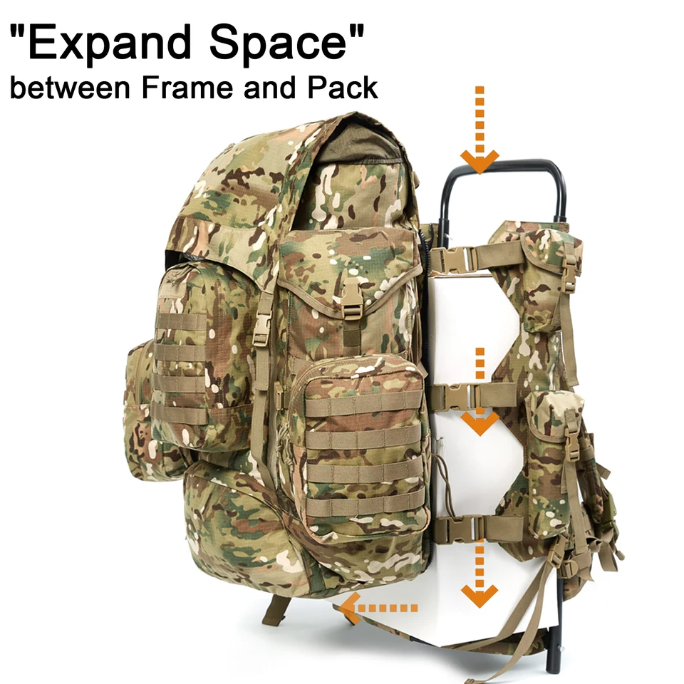 MT Military Aluminum External Frame System for Large Hunting