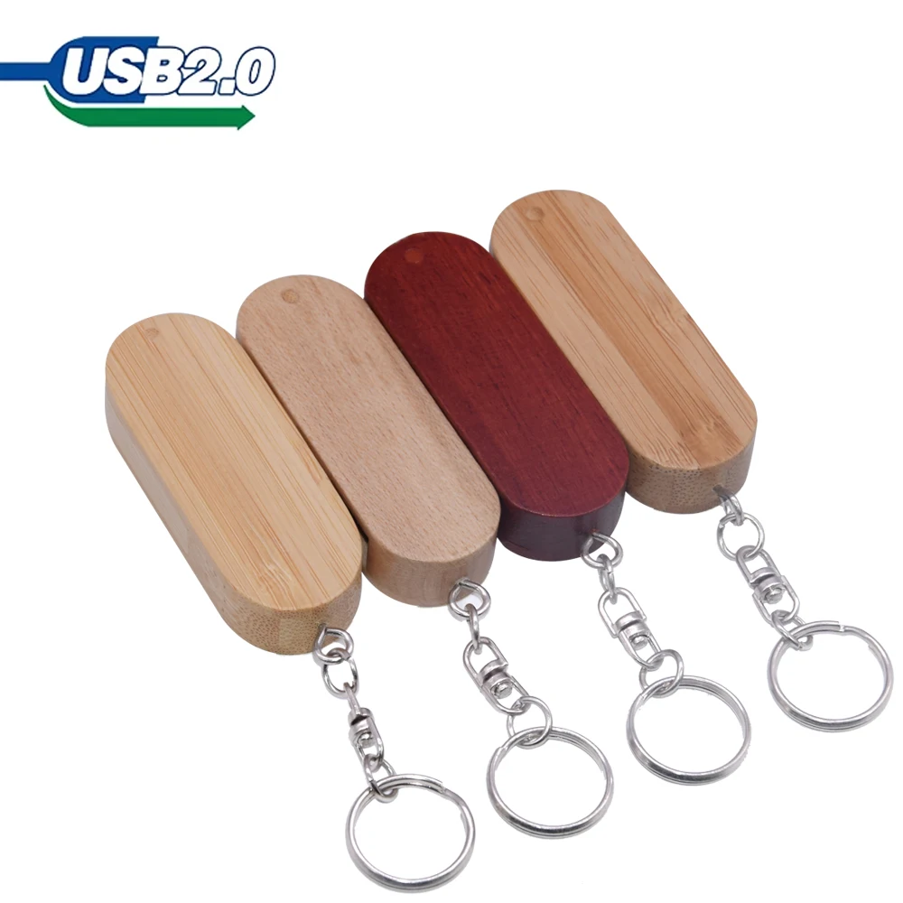 USB 2.0 chiavetta in legno pendrive in legno 4GB 8GB 16GB 32GB 64GB chiavetta usb portachiavi 128GB disco usb pellicole per matrimoni