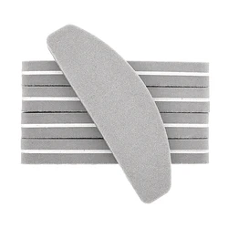 5/10/20Pcs Grey Sponge Nail File Grit MINI Tools Double Sided Sandpaper Foam Emery Board Polisher Buffer Moon Design