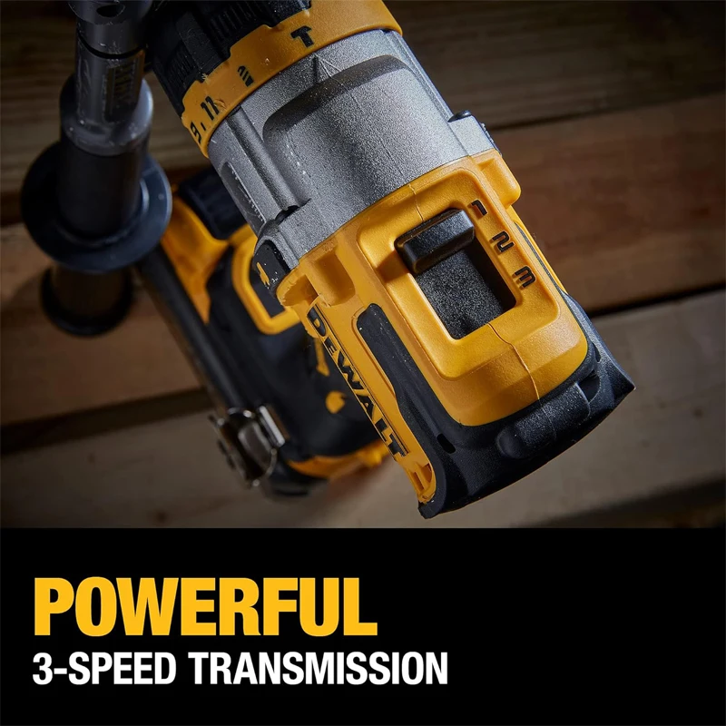 Dewalt-flexvoltアドベンチャーマックスハンマードリル、コードレス、1/2インチ、ツールのみ、dcd999b、20v