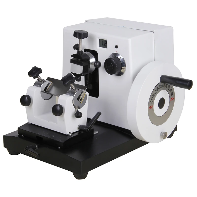 KD-202A Manual Rotary Microtome LCD display Section thickness 1~25um Manual/Rotary Paraffin Microtome