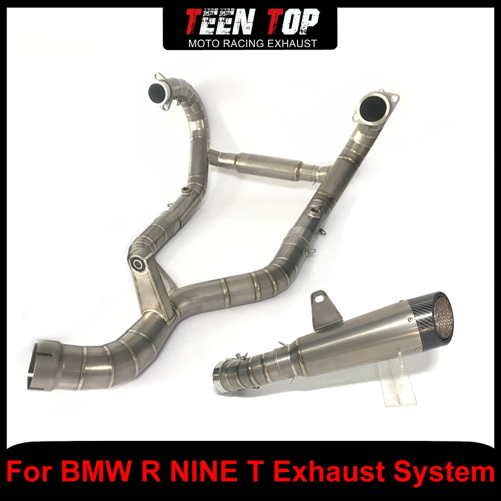 

Motorcycle Exhaust Muffler For BMW R NINE T Full Exhaust System Escape Front Link Pipe Titanium Alloy Connect Tube R Nine T