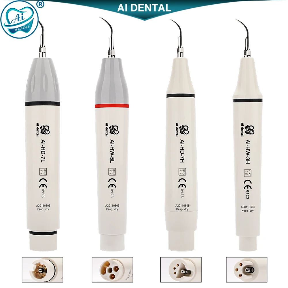 

Ultrasonic Piezo Scaler Tips Teeth Cleaning Instrument Led HD-7L HD-7H for Satelec/Dte HW-5L HW-3H for EMS/Woodpecker Air Scaler