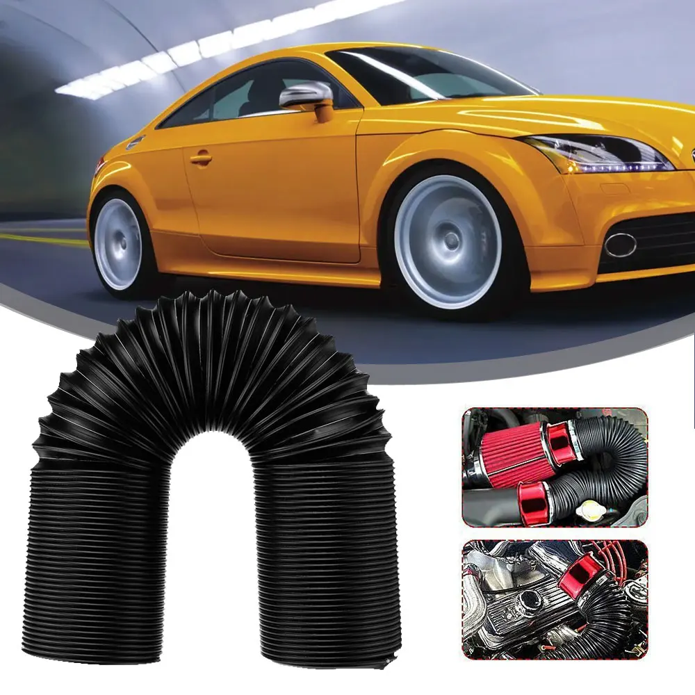 

Car Cold Air Intake Tube Kit 2.5inch 3 Inch Flexible Air Inlet Duct Pipe System 63mm 76mm Universal Professional Car Accessories